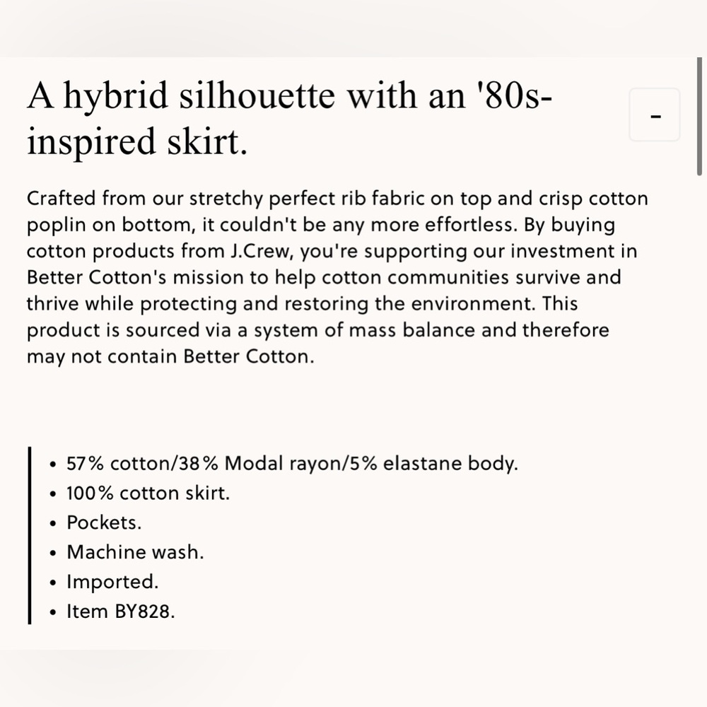 J. Crew Fitted Tank Dress With Poplin Bubble Skirt - Picture 3 of 9
